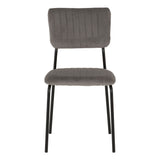 Velvet Dining Chairs in Set Of 4 - Sheldon