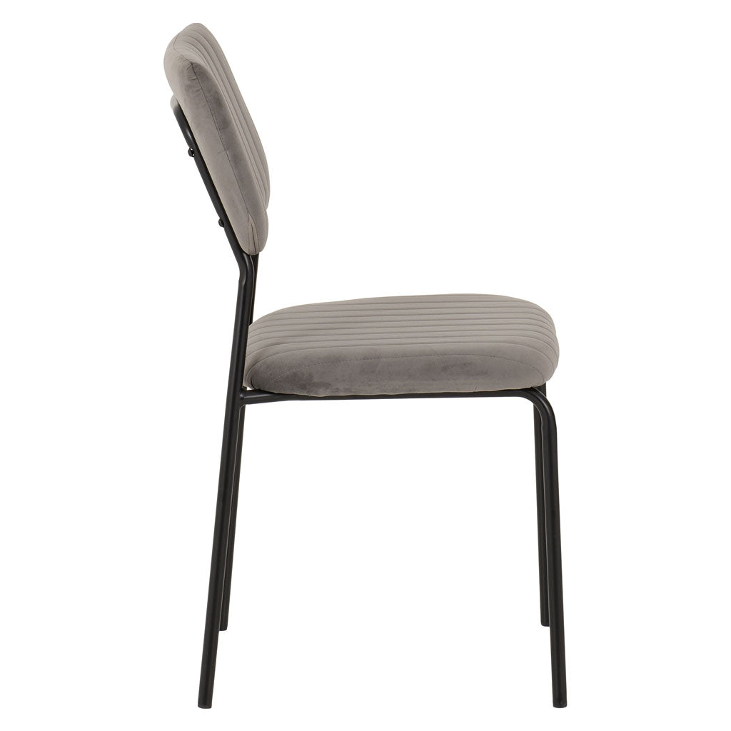 Velvet Dining Chairs in Set Of 4 - Sheldon