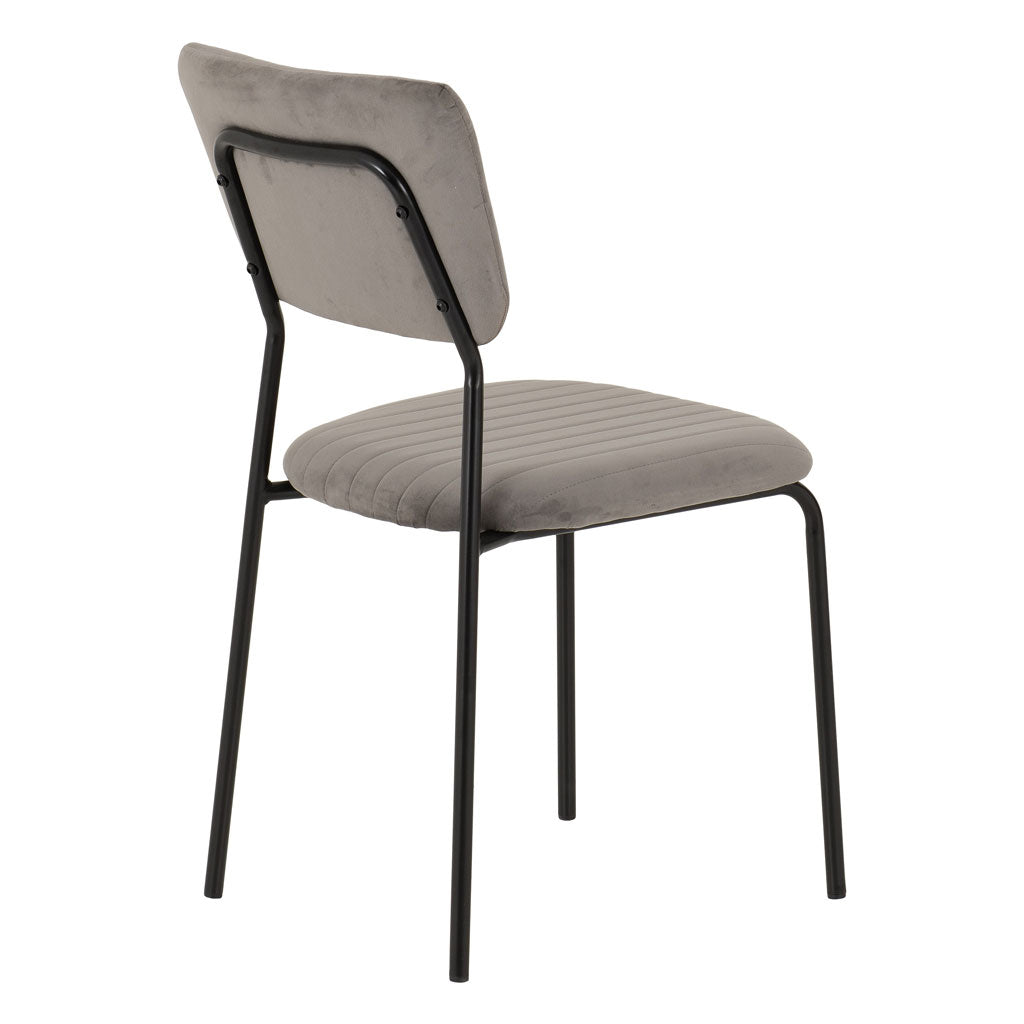 Velvet Dining Chairs in Set Of 4 - Sheldon