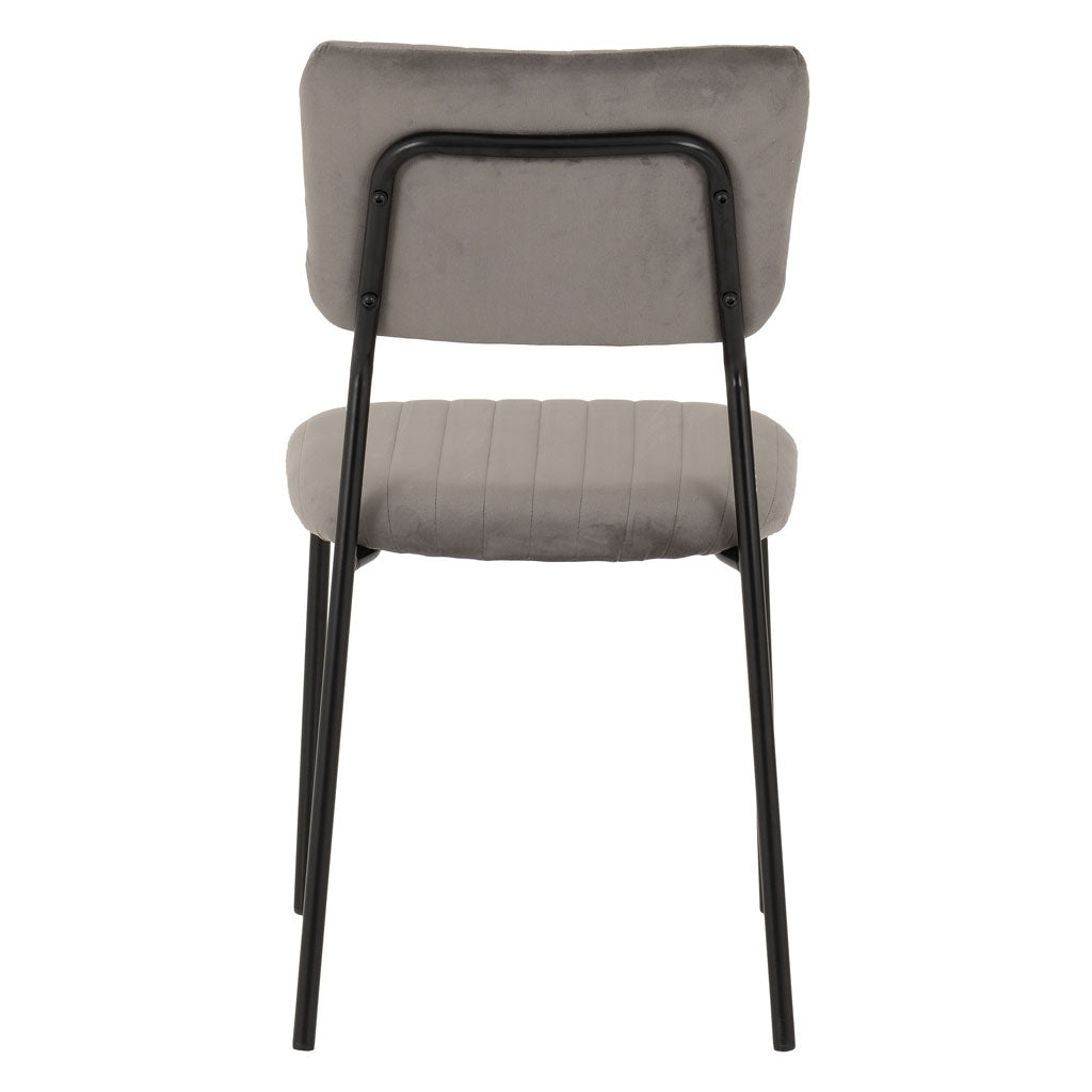 Velvet Dining Chairs in Set Of 4 - Sheldon