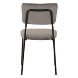 Velvet Dining Chairs in Set Of 4 - Sheldon