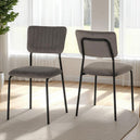 Velvet Dining Chairs in Set Of 4 - Sheldon