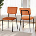 Velvet Dining Chairs in Set Of 4 - Sheldon