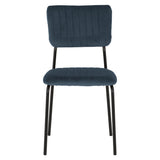 Velvet Dining Chairs in Set Of 4 - Sheldon