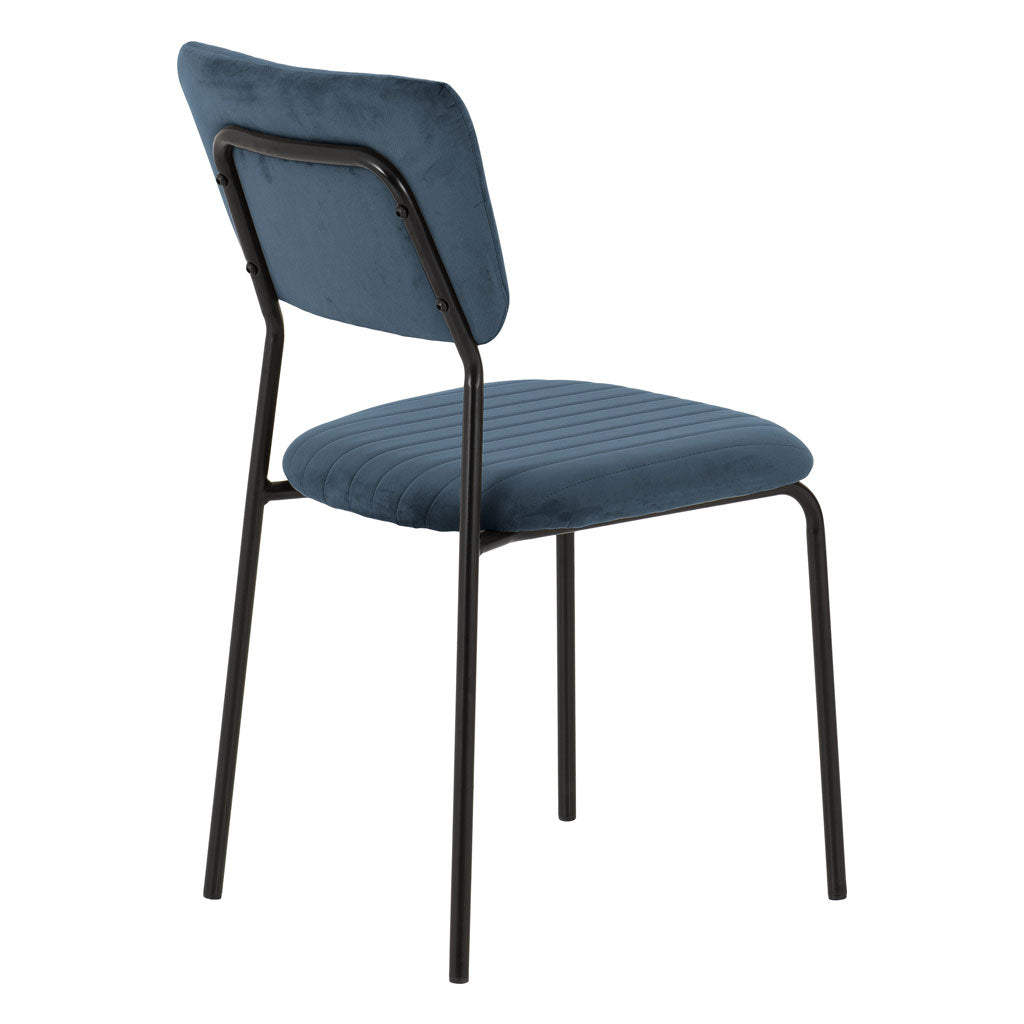 Velvet Dining Chairs in Set Of 4 - Sheldon