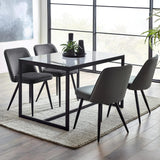 Velvet Dining Chairs in Set Of 2 - Burgess