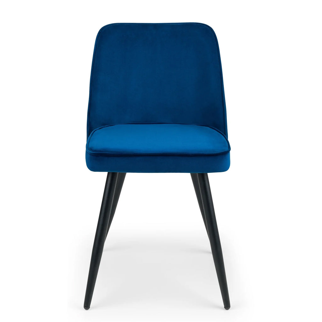 Velvet Dining Chairs in Set Of 2 - Burgess