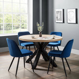 Velvet Dining Chairs in Set Of 2 - Burgess