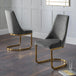 Velvet Dining Chairs in Set Of 2 Cantilever - Vittoria