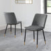 Velvet Dining Chairs in Set Of 2 - Delaunay