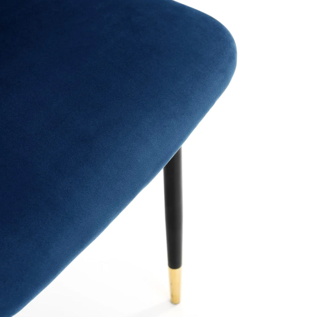 Velvet Dining Chairs in Set Of 2 - Delaunay