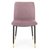 Velvet Dining Chairs in Set Of 2 - Delaunay