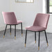 Velvet Dining Chairs in Set Of 2 - Delaunay