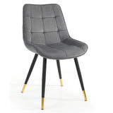 Velvet Dining Chairs in Set Of 2 - Hadid