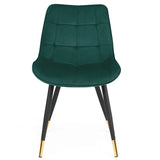Velvet Dining Chairs in Set Of 2 - Hadid