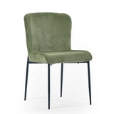 Velvet Dining Chairs in Set Of 2 - Leonie