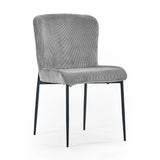 Velvet Dining Chairs in Set Of 2 - Leonie