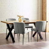 Velvet Dining Chairs in Set Of 2 - Leonie