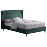 Velvet Double Bed - Amelia