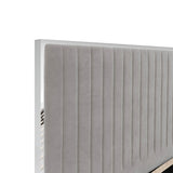 Velvet Double Bed - Berkeley