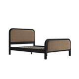 Velvet Double Bed - Ines