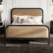 Velvet Double Bed - Ines