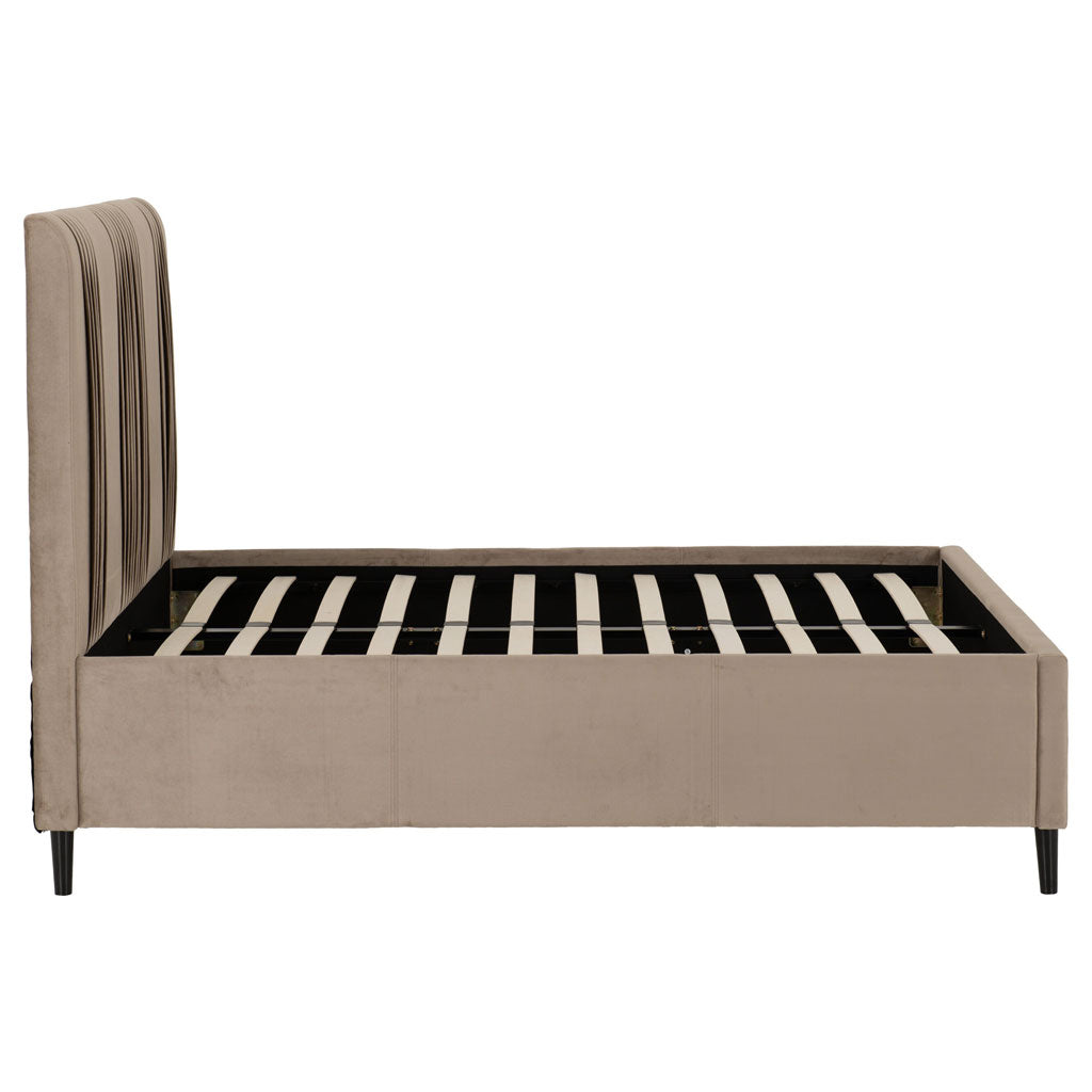 Velvet Double Bed - Maine