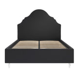 Velvet Double Bed - Quince