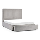 Velvet Double Bed - Savannah