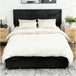 Velvet Double Ottoman Storage Bed 157.5cm Wide With Front Drawer - Velmora