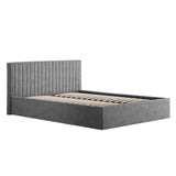 Velvet Double Ottoman Storage Bed - Berlin