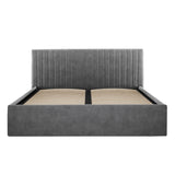Velvet Double Ottoman Storage Bed - Berlin