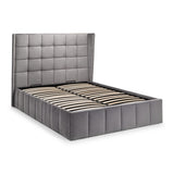 Velvet Double Ottoman Storage Bed - Gatsby