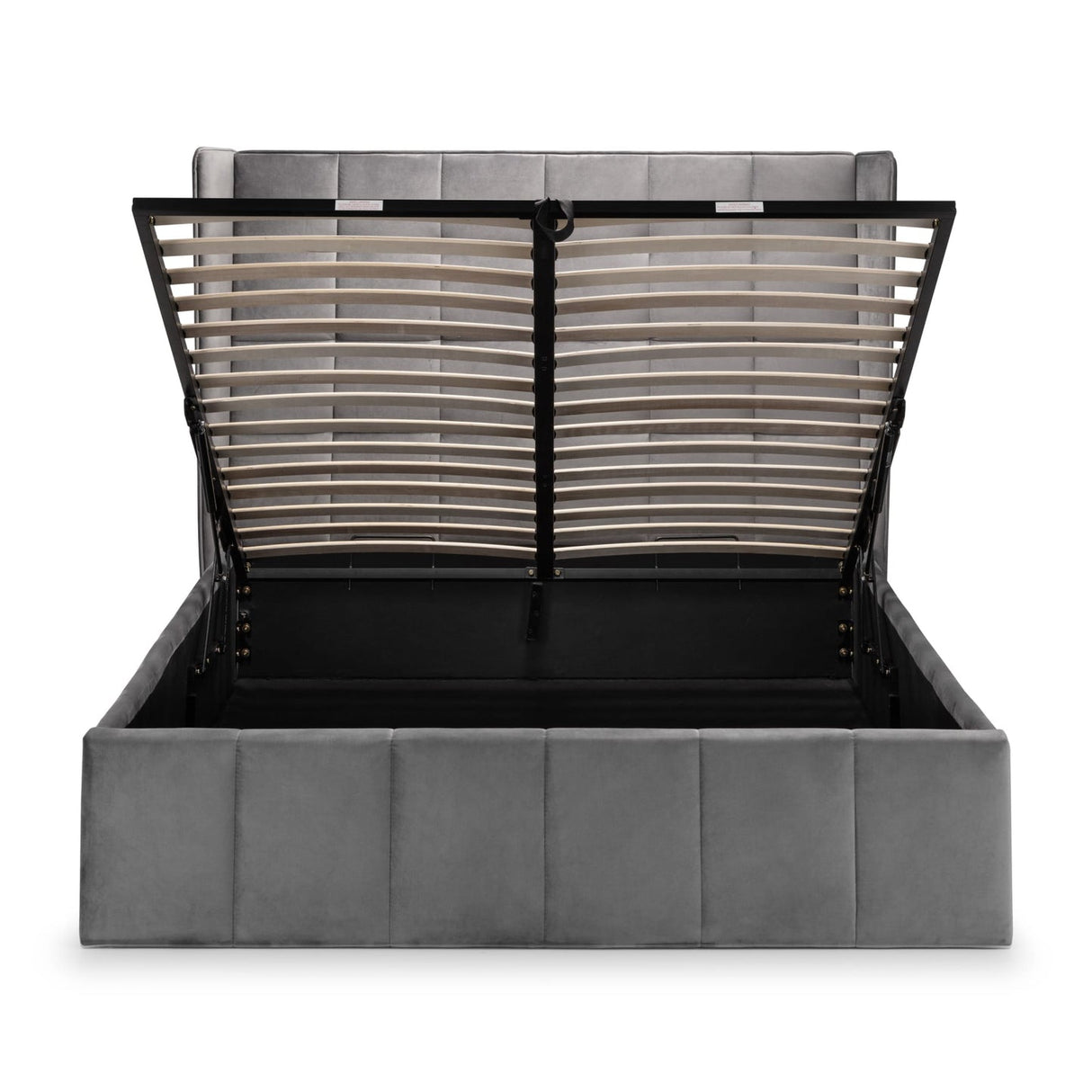 Velvet Double Ottoman Storage Bed - Gatsby