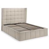 Velvet Double Ottoman Storage Bed - Gatsby