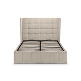 Velvet Double Ottoman Storage Bed - Gatsby