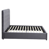Velvet Double Ottoman Storage Bed - Madison