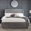 Velvet Double Ottoman Storage Bed With Curved Headboard - Frida