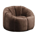 Velvet Fabric Swivel Chair - Nao