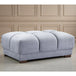 Velvet Footstool - Azzuro