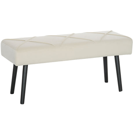 Velvet Hallway Seating Bench 100cm Wide - Velmora