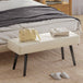 Velvet Hallway Seating Bench 100cm Wide - Velmora