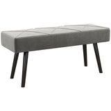 Velvet Hallway Seating Bench 100cm Wide - Velmora