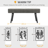 Velvet Hallway Seating Bench 100cm Wide - Velmora
