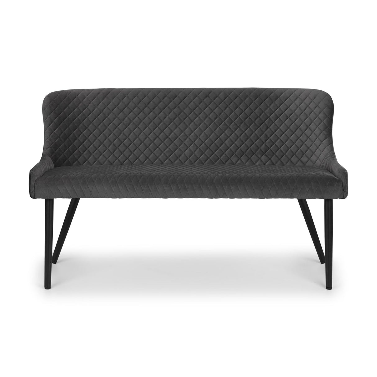 Velvet Hallway Seating Bench High Back - Luxe