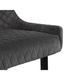 Velvet Hallway Seating Bench High Back - Luxe