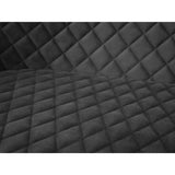 Velvet Hallway Seating Bench High Back - Luxe