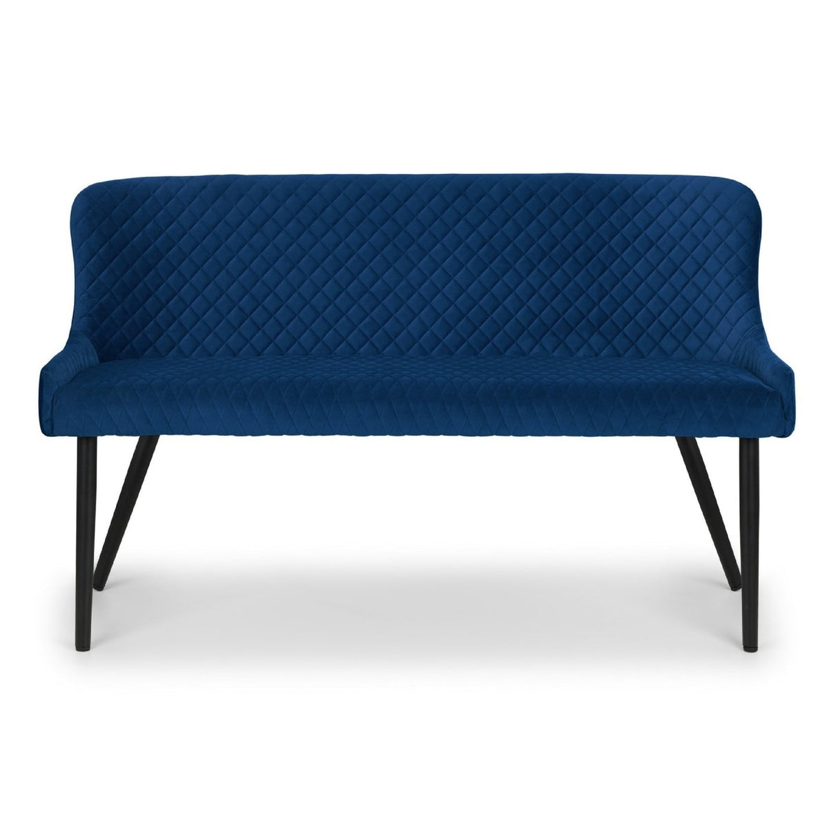 Velvet Hallway Seating Bench High Back - Luxe