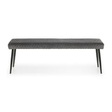 Velvet Hallway Seating Bench - Luxe