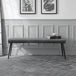 Velvet Hallway Seating Bench - Luxe